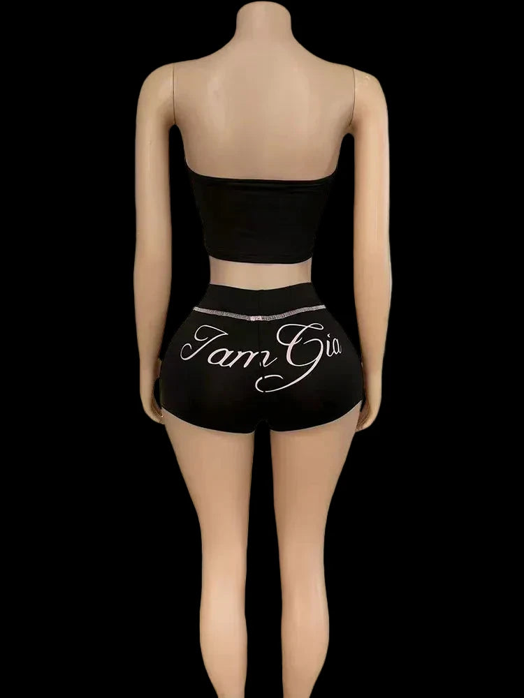 Strapless Twopiece Set